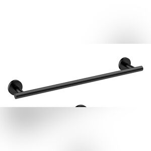 Matte Black 24in Towel Bar